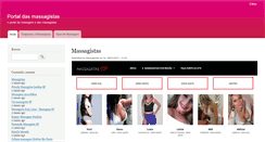 Desktop Screenshot of massagistas.org